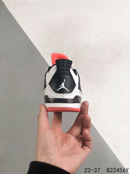 Air jordan 4 Retro 2022新款 喬丹4代高幫童款復古運動籃球鞋