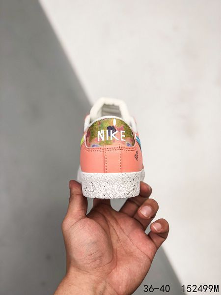 Nike Blazer Low 2021新款 復古時尚耐磨透氣女生休閑鞋板鞋