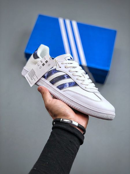 Adidas Originals Samba OG 2023新款 桑巴舞系列紳士德訓足球男女款皮革板鞋