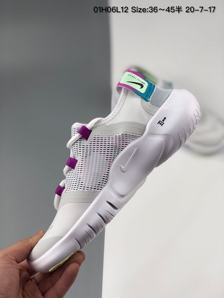 Nike Free RN 5.0 2020新款 赤足5代情侶款輕便運動跑步鞋 huali