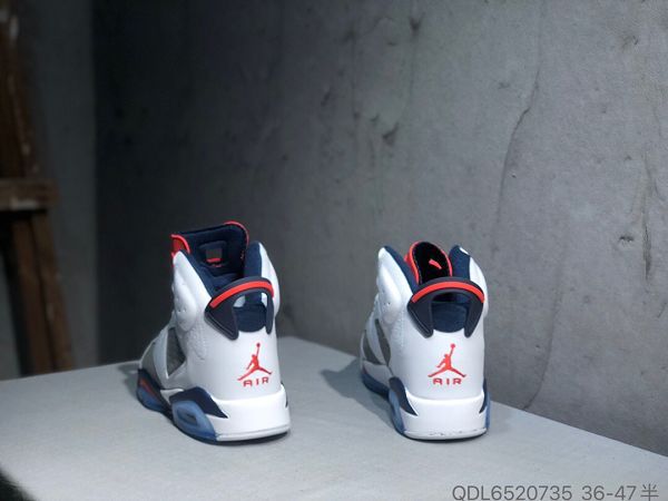 New Air Jordan 6 2021新款 喬丹6代男款復古運動文化籃球鞋 帶半碼