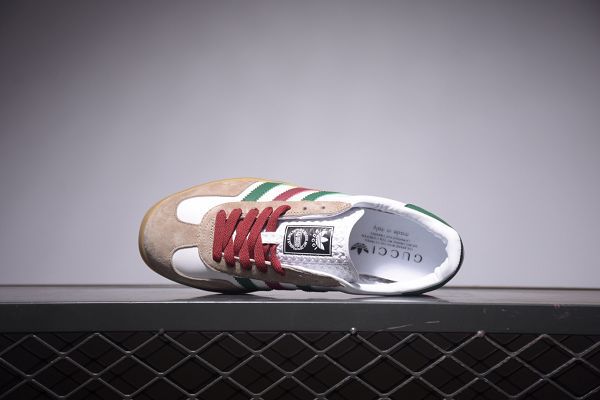 Gucci adidas originals 2022新款 古馳三葉草聯名款男女款休閒板鞋 Gucci adidas originals 2022新款 古馳三葉草聯名款男女款休閒板鞋