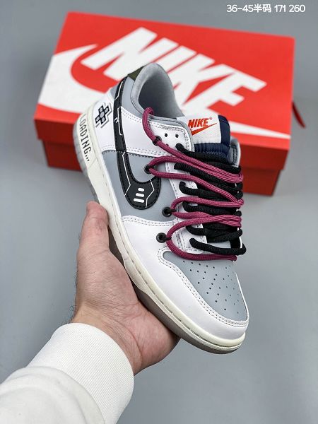 Nike SB Dunk Low 2021新款 迷彩不對稱鴛鴦男女款板鞋