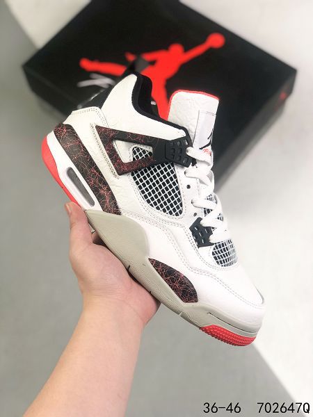 Nike Air Jordan 4 2022新款 喬丹四代復古男女款文化籃球鞋 有46碼