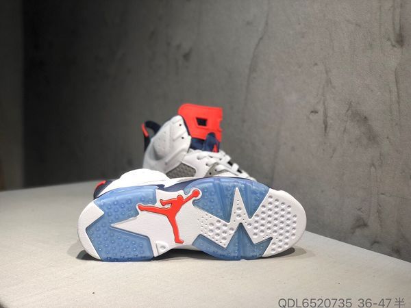 New Air Jordan 6 2021新款 喬丹6代男款復古運動文化籃球鞋 帶半碼