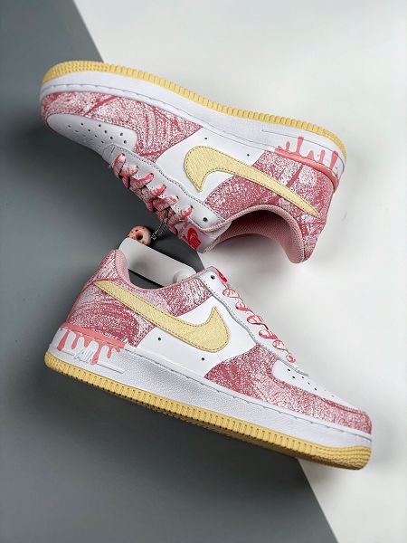 Nike Air Force 1 2021新款 全掌內置蜂窩氣墊女款板鞋