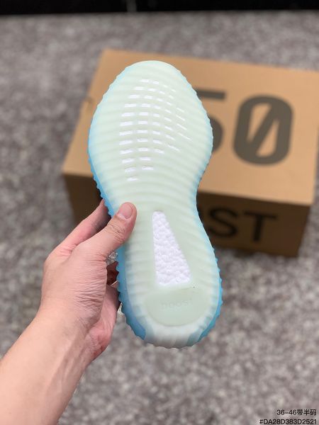 Adidas Yeezy Boost 350 V2系列 2023全新男女款爆米花中底休閒運動慢跑鞋