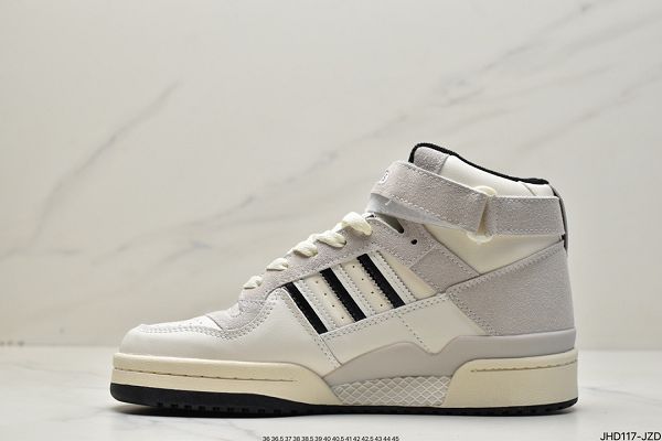 Adidas Originals Forum 84 High 2023新款 羅馬系列魔術貼高幫復古系帶男女款運動板鞋