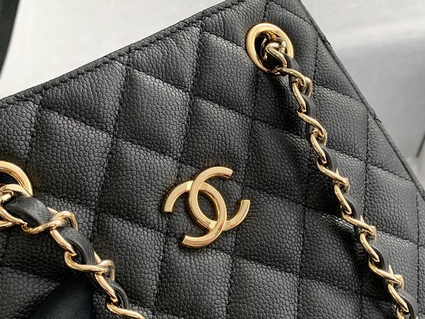 chanel包包 香奈兒2022新款手提包 DSAS3176托特水桶包單肩斜挎包