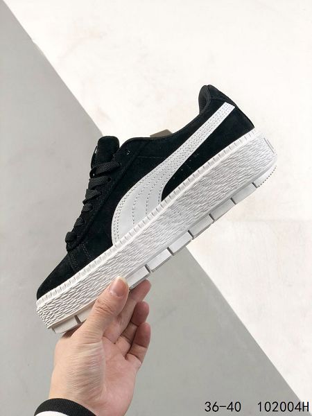 Puma Wmns Mayze Suede 2023新款 梅斯松糕厚底女款運動板鞋