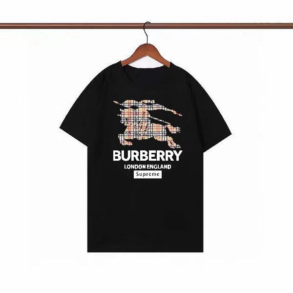 burberry短t 2022新款 巴寶莉圓領短袖T恤 MG220830款