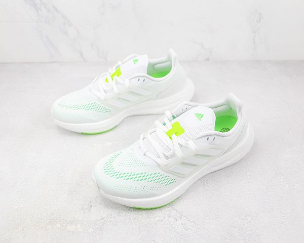 Adidas PureBOOST 22 2023新款 爆米花緩震中底男款跑步鞋