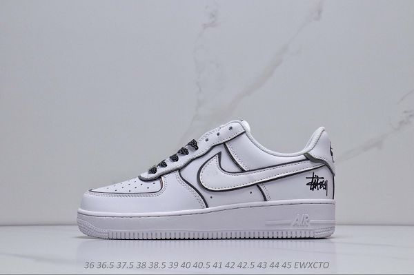 Stussy x Nike Air Force 1 Low 2023新款 斯圖西聯名空軍一號男女款休閒板鞋