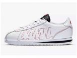 Nike Cortez X Kendrick Lamar“Damn”2018新款 皮質字母情侶阿甘鞋 白色