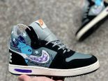 Nike Court Borough Low 2MID 男女款高幫百搭黑灰卡通透氣休閒運動板鞋