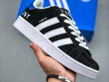 adidas originals Campus 00s系列 2023全新男女款黑白色 經典休閒板鞋